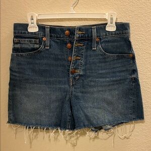Madewell Blue Denim Women's Shorts